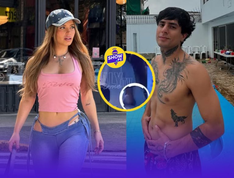 ¿Qué fue, Flavia? Streamer Diealis le soba la espalda y le da palmaditas en el totó