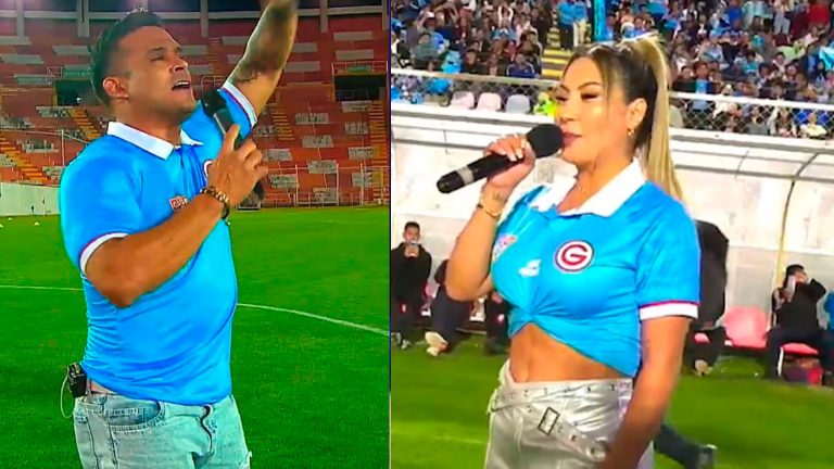 Pamela López y Christian Domínguez animan evento del Deportivo Garcilaso, pero el estadio no se llenó