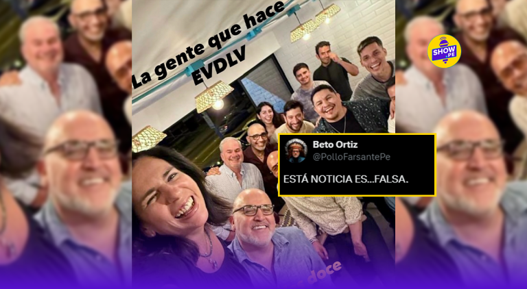 Beto Ortiz responde por foto con Mauricio Fernandini.