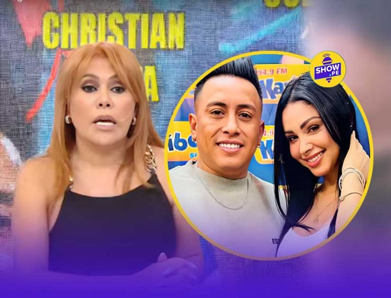 Magaly Medina le da con palo a Pamela Franco y le recuerda: “El que no tiene los pantalones es Cueva”