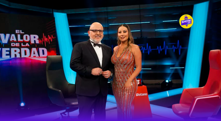 Pamela López y Beto Ortiz en El Valor De La Verdad