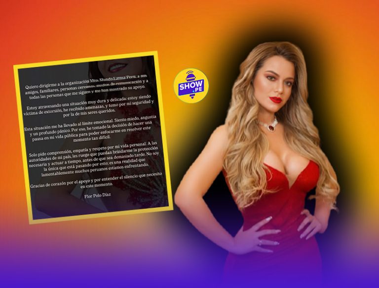 Flor Polo deja los escenarios tras denunciar extorsión y escándalo de su pareja