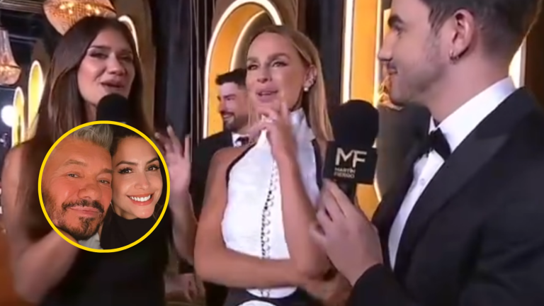 Sabrina Rojas expuso a Marcelo Tinelli y Milett Figueroa en plena alfombra roja: “Me acabo de enterar que se reconciliaron”