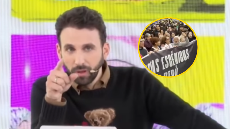Rodrigo González arremete contra artistas que marcharon en Lima: “Miserables que solo aparecen para la foto”