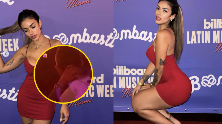 ¡Ampayan a Shirley Arica en pleno beso con misterioso galán en Miami!