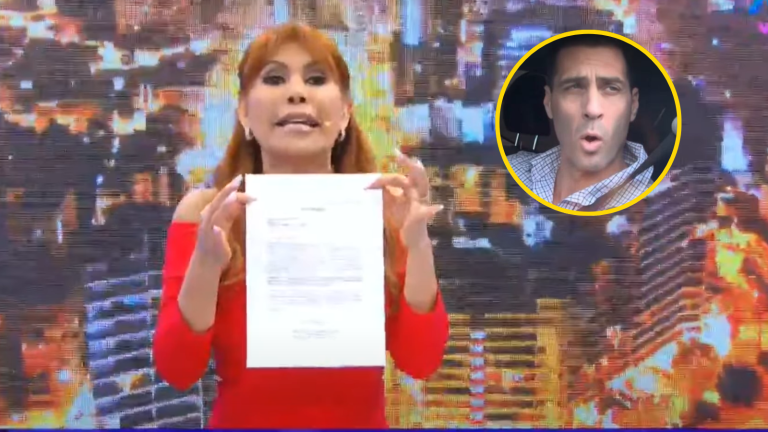 Magaly Medina se burla de Gustavo Salcedo por su “carta notarial”: “La habrá impreso en su casa”