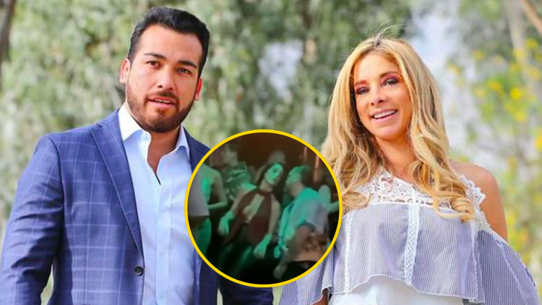 Álvaro Paz de la Barra en cariñitos con misteriosa mujer en discoteca ¿Y Sofía Franco?