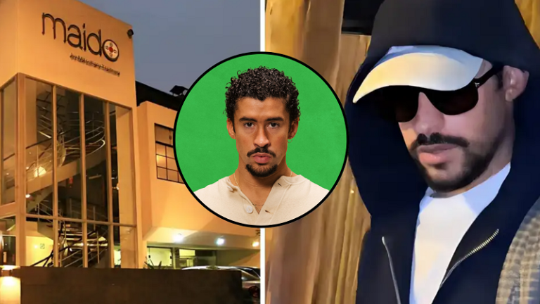Bad Bunny ya está en Lima y causa furor al visitar Maido