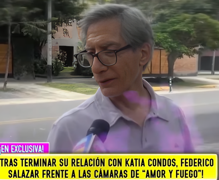 Federico Salazar rompe su silencio tras su separación de Katia Condos: “No nos hemos divorciado, nos hemos separado”